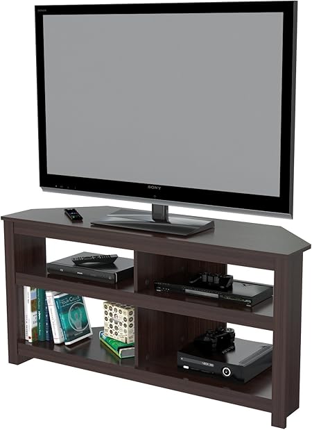 Amazon.com: Inval Wengue - Mueble esquinero para TV (madera, 50.0 in