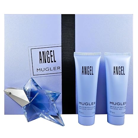 Thierry Mugler Angel femme/woman Set (Eau de Parfum, 25 ml + Körperlotion, 50 ml + Duschgel, 50 ml)