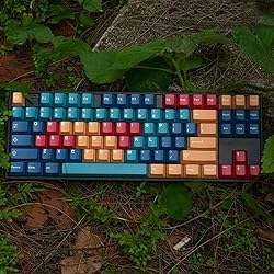 mintcaps PBT Colourful Keycaps Cherry Profile