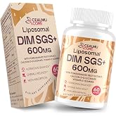 CEALMU CORE Liposomal DIM SGS Supplement 1 Pack- Estrogen Supplements | Contains Sulforaphane Glucosinolate, Vitamin E, Pomegranate Fruit,Support Detox and Antioxidant,for Women &amp; Men