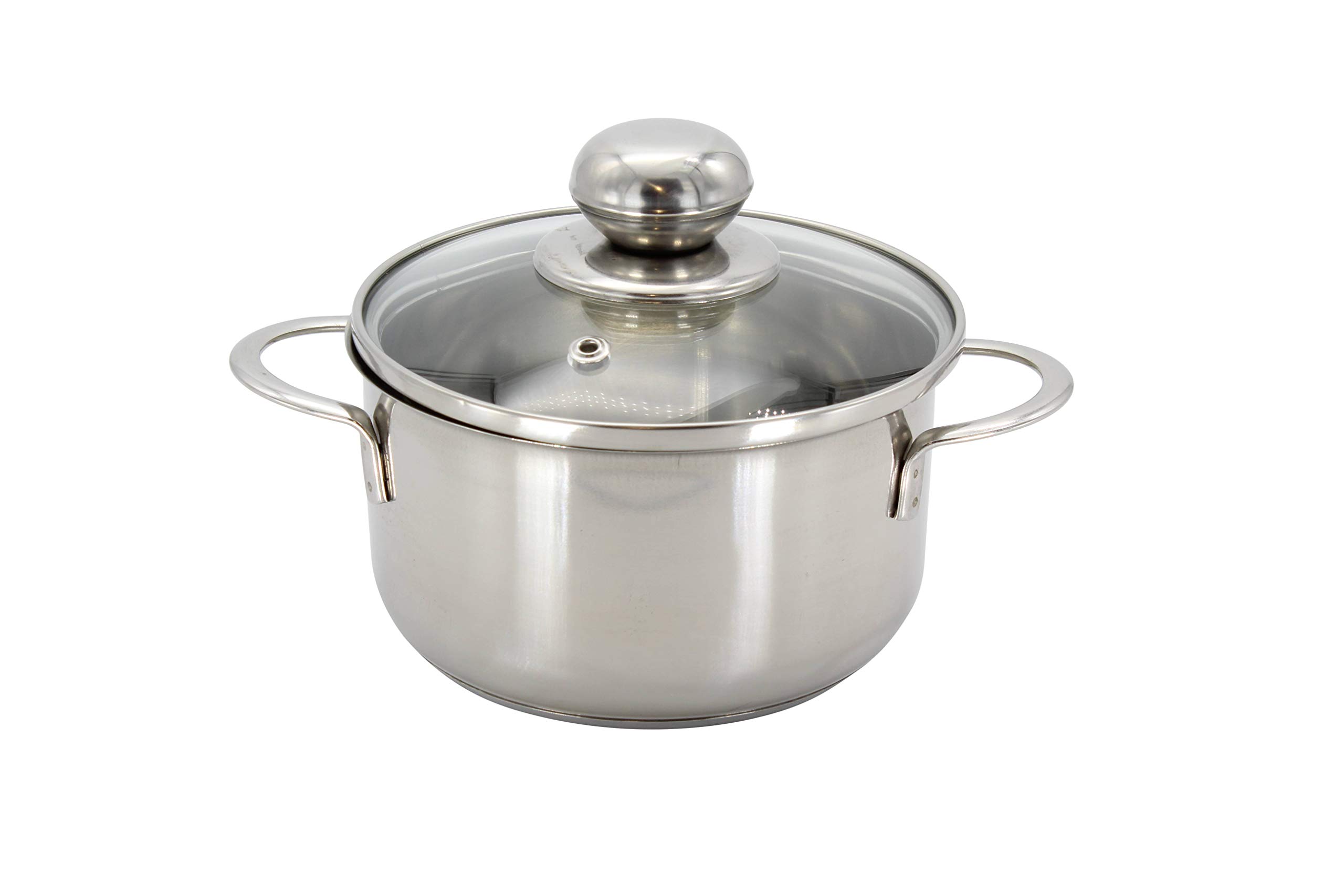 Karl Kruger Saturn Series Meat pot with Glass Lid, 12 cm