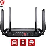 MSI RadiX AX6600 Wi-Fi 6 Tri-Band Gaming Router 6600 Mbps view 7