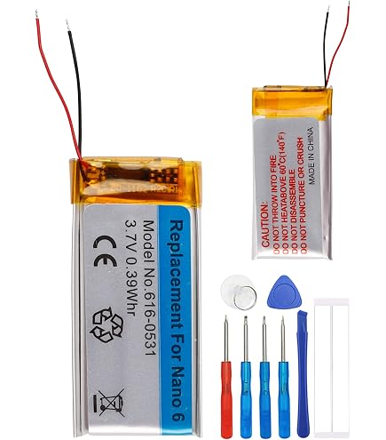 Amazon.com : iFixit Battery Compatible with iPod Nano (6th Gen