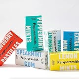 Peppersmith Spearmint Peppermint Gum Mix Pack 12 x 15g Xylitol Sugar Free view 9