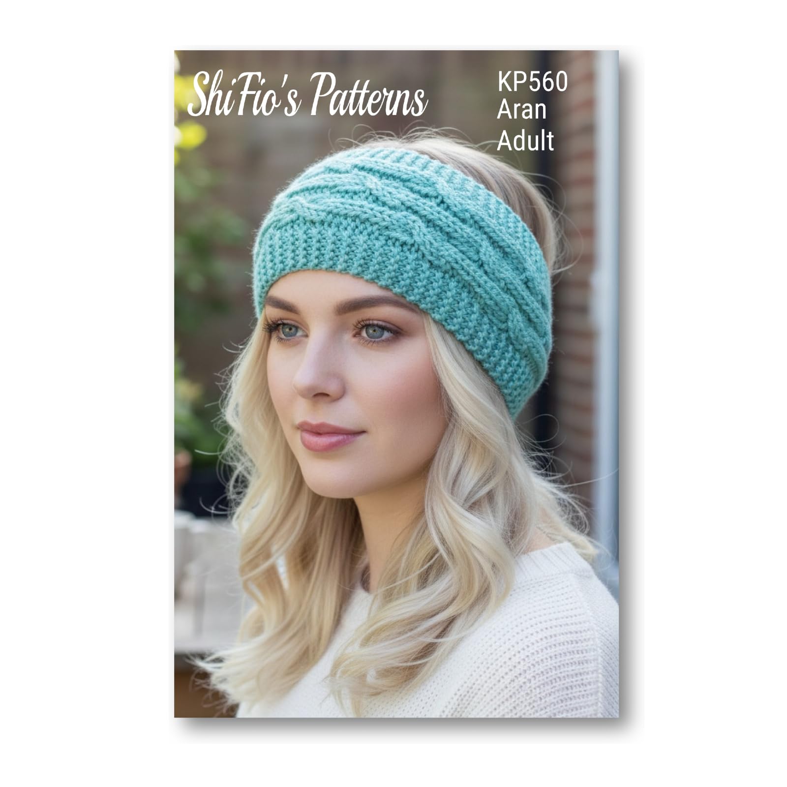 Knitting Pattern for Headband, Cabled Ear Warmer Knitting Pattern, Aran Knitting Pattern, Women’s Headband Knitting Pattern, Ladies Headband Knitting Pattern, KP560