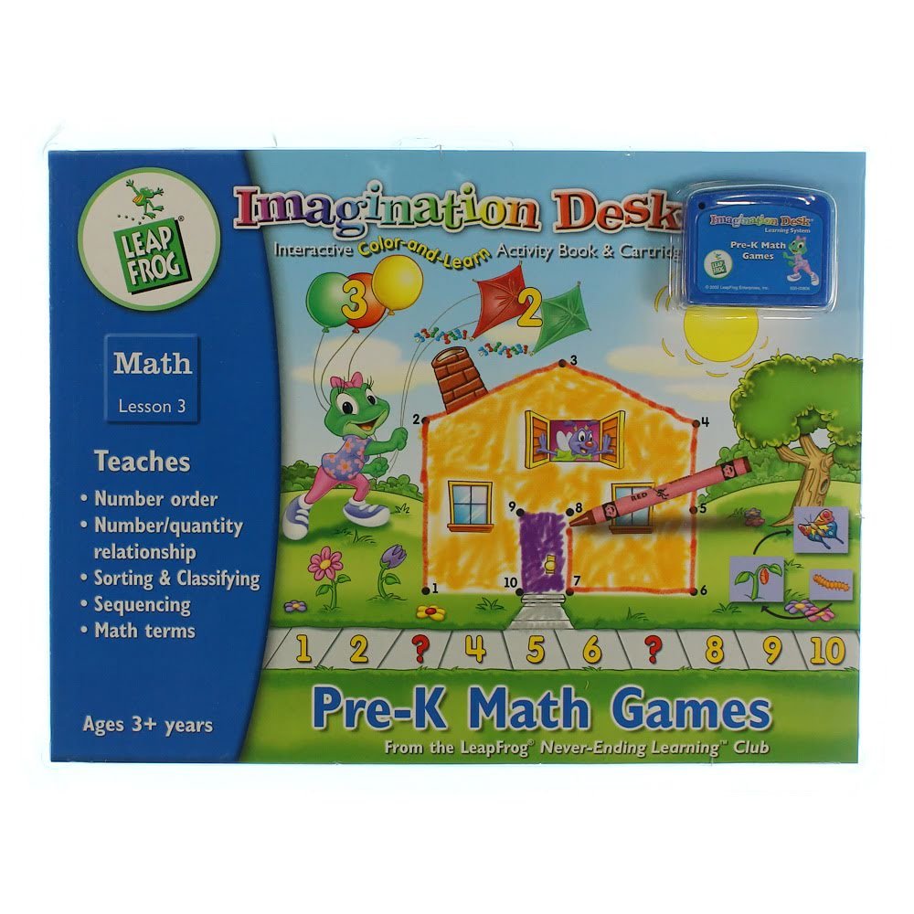 Leap Frog Imagination Desk Pre-k Math Games