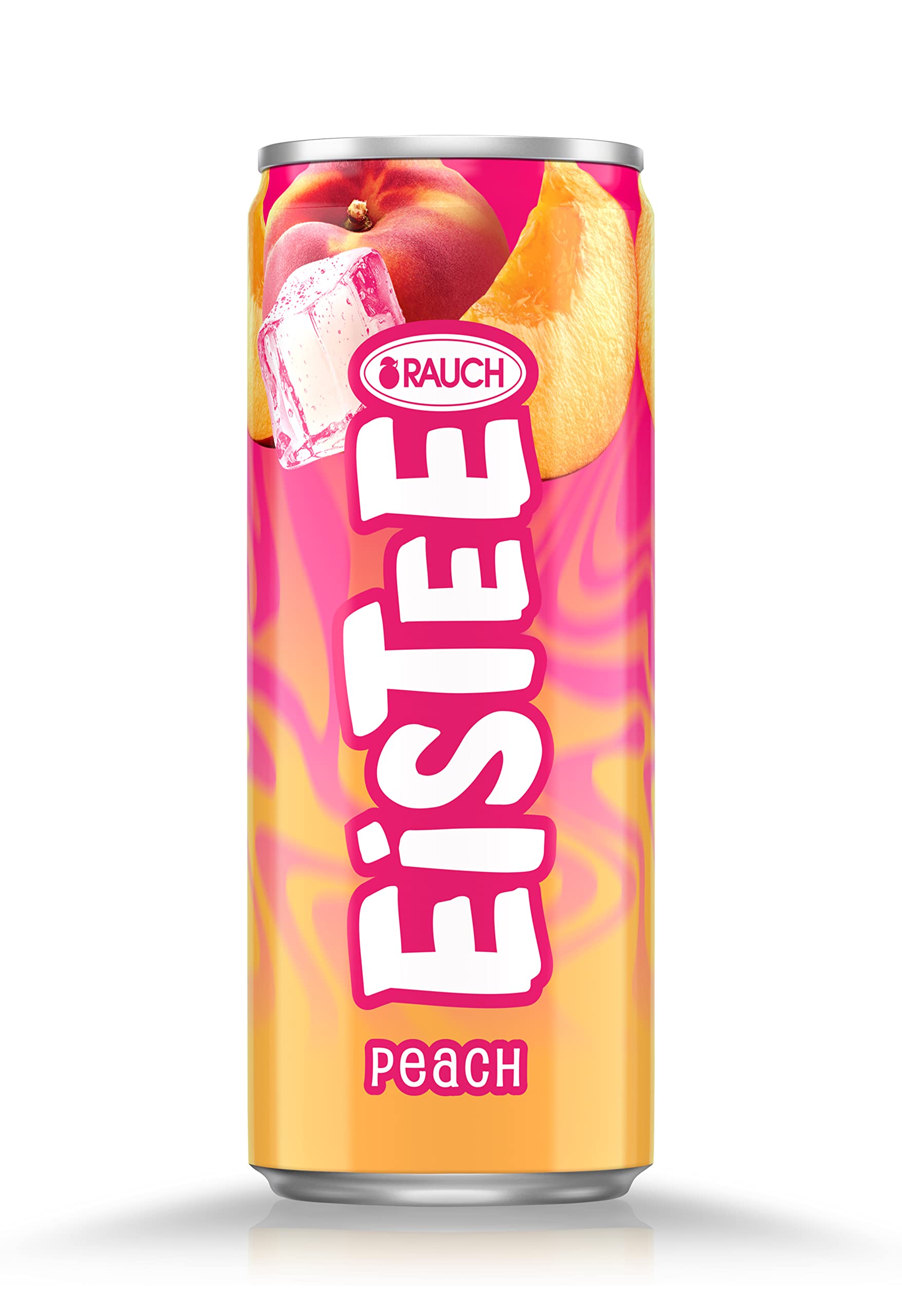 RAUCH Eistee Peach - Erfrischendes Getränk aus Schwarztee und Hagebutte - Optimal Durstlöscher für Tee Trinker - Hohe Qualität - 12x 330ml Dosen 3