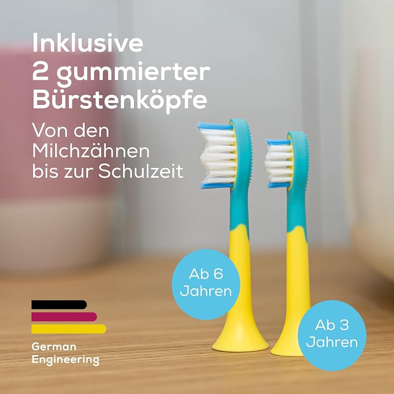 SC 11 Aqua Blue SpongeBob elektrische Zahnbürste Kinder, sehr leise