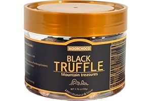 MOORCHOCO Truffle Slices, Black Summer Truffle Carpaccio, 50g/1.76oz, Natural drying, Thinly Sliced Delicacy, Truffle Gourmet Line, Product of Yuannan (Premium)