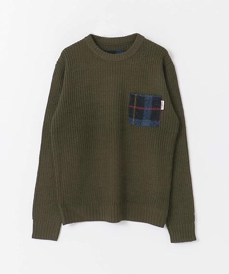 Amazon サニーレーベル セーター ハリスツイードポケット付ニット メンズ カーキ L セーター 通販