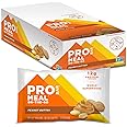 PROBAR - MEAL Bar, Peanut Butter, Non-GMO, Gluten-Free, Healthy, Plant-Based, Whole-Food Ingredients, Natural Energy (12 Count)