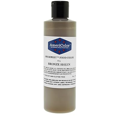 AmeriColor Amerimist Airbrush Color 9 Ounce, Bronze Metallic Sheen