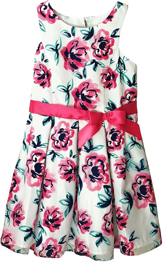 ZUNIE Girls' Special Occasion Garden Party Dress Clothing