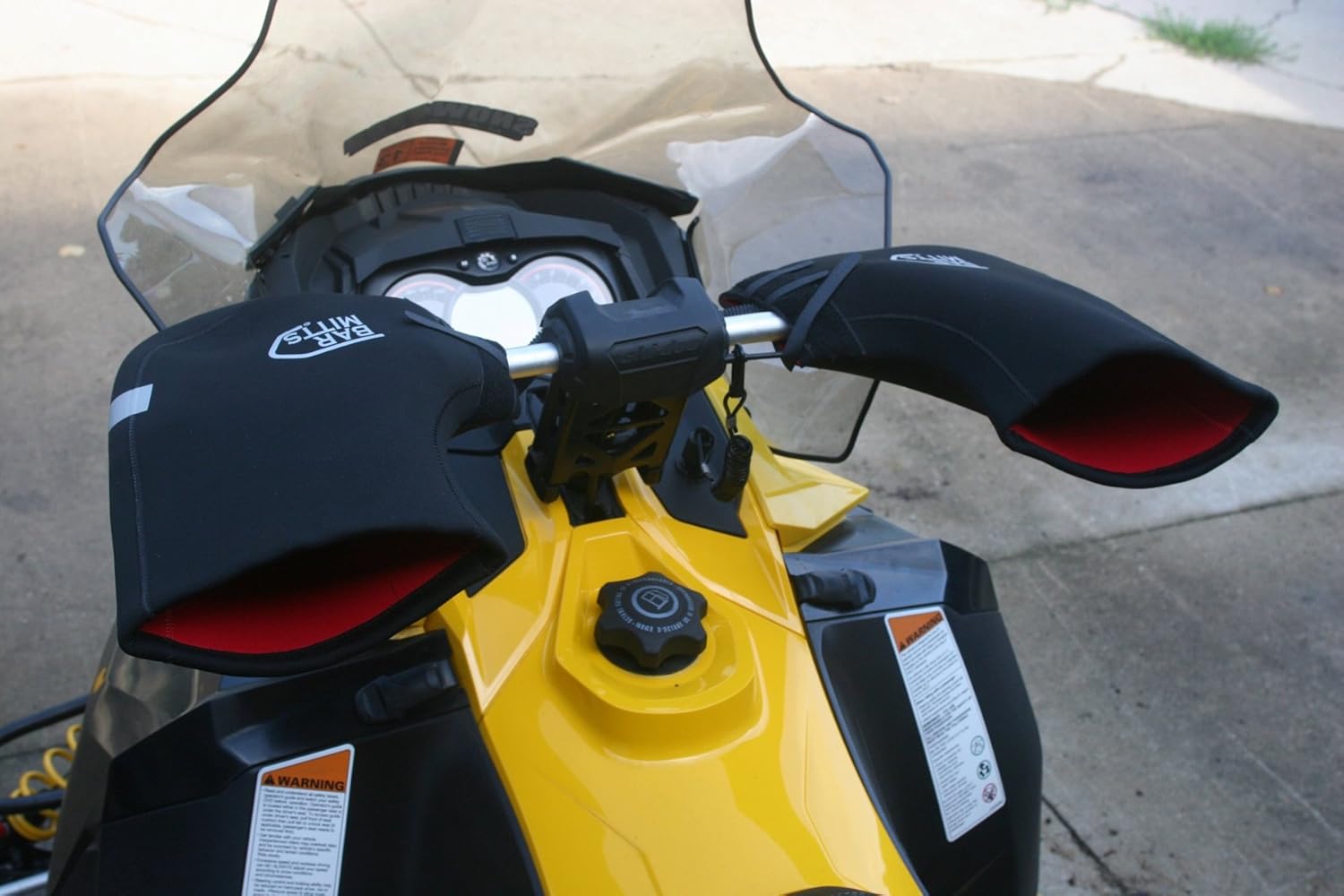snowmobile handlebar covers