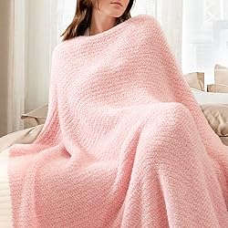 Snuggle Sac Heather Pink Blanket Twin