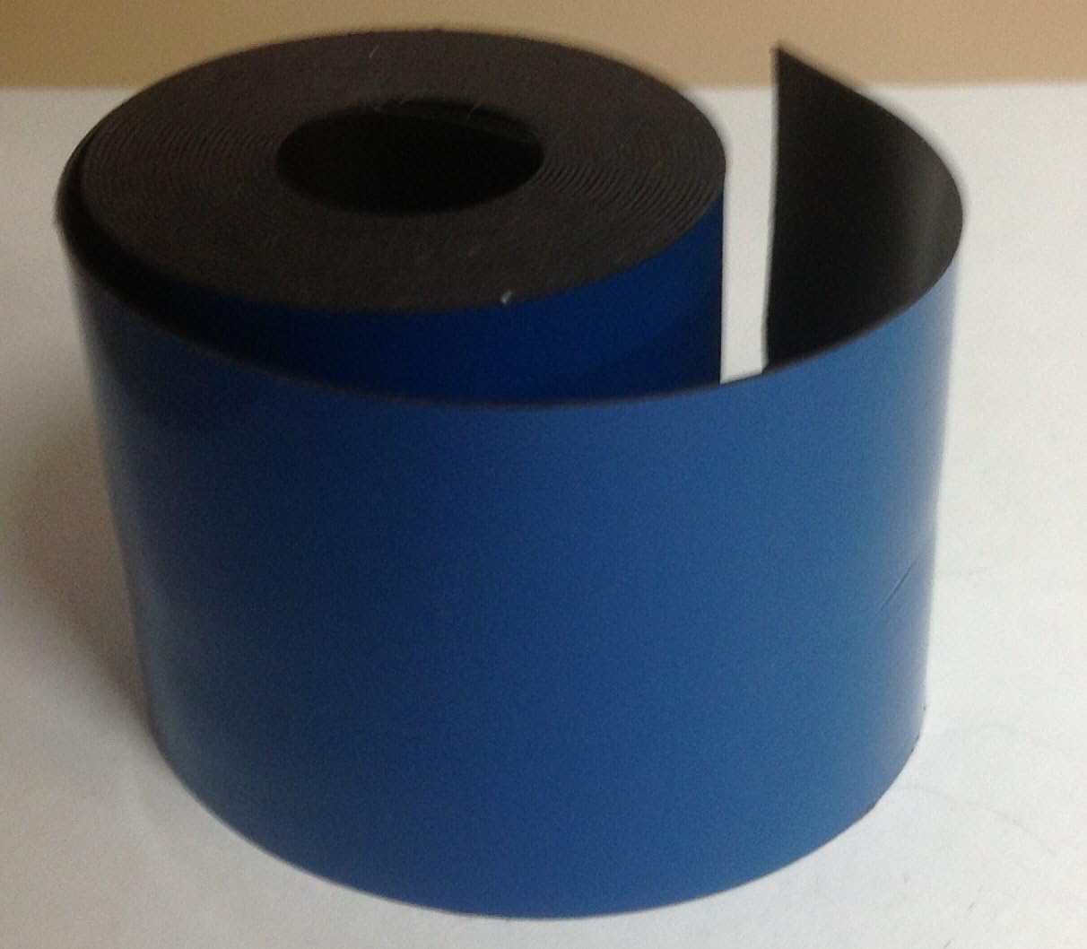 Dry Erase DARK BLUE Magnetic Strip Roll 1" x 10' Write on/Wipe off Magnet