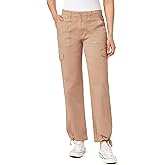 WallFlower Womens Luscious Curvy Twill Cargo Jogger Mid Rise Insta Stretch Juniors Pants