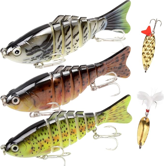 truscend swimbaits glide baits for bass fishing lures crankbait jointed trout