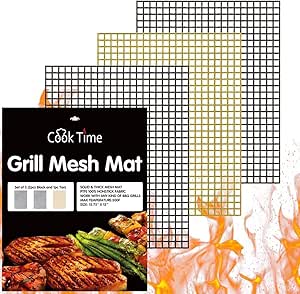 BBQ Grill Mesh Anti-Stick Barbecue Grill Mesh Mat