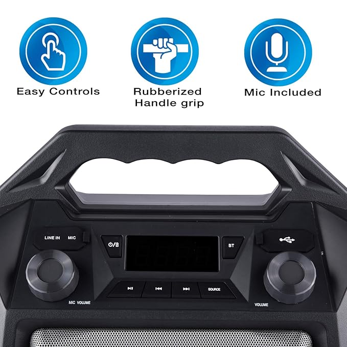 koryo party speaker with mic