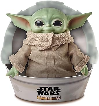 Amazon Com The Child Yoda Plush Star Wars The Mandalorian 11 Inch Figure Collectibles Fine Art