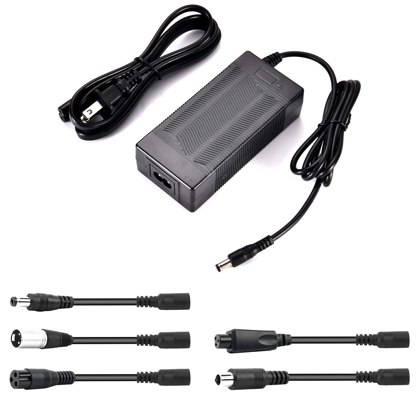 Photo 1 of 29.4V 1.5A Electric Scooter E-Bike Charger,6 Plugs Replacement for 25.2V Lithium Battery E-Bike Scooter Gotrax,Jetson,hiboy