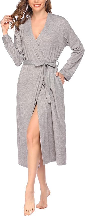 amazon womens long robes