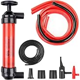 Siasky Siphon Pump 200cc Fluid Transfer Pump(2nd Generation), Fuel Transfer Hand Pump Kit for Gas, Oil, Water and Liquids, Efficient and Lightweight