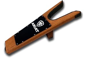 ARIAT Small Stained Wood Boot Jack with Padded Edge