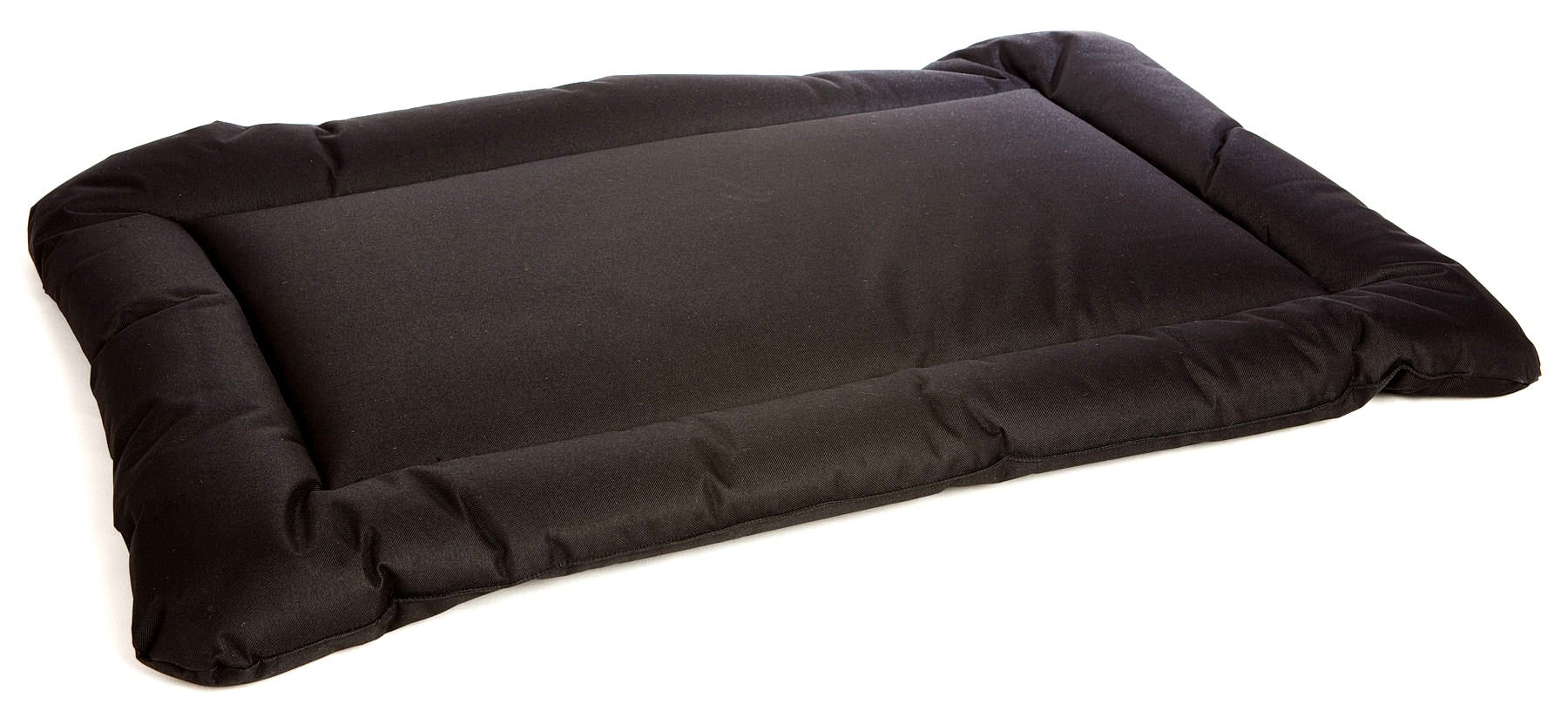 P & L Superior Pet Beds Heavy Duty Waterproof Rectangular Cushion Pad, Large, Black — image 1