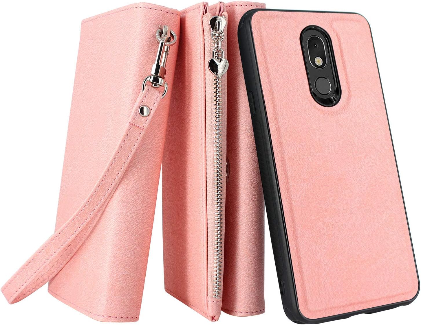 Best lg stylo wallet case gold