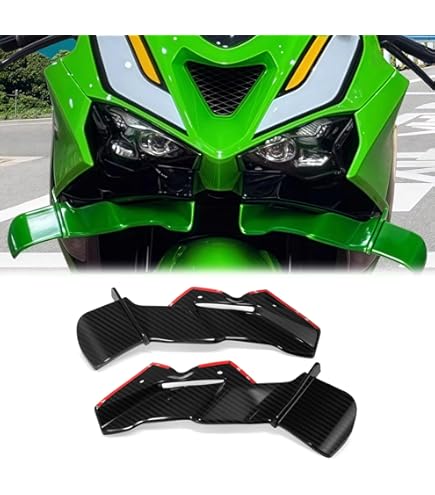 【2B】 Amazon.com: Motorcycle Front Spoiler Fits for Kawasaki ZX-6R ZX6R