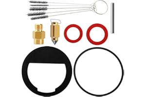 QAZAKY Carburetor Rebuild Kit Compatible with Kohler K-Series K90 K91 K141 K160 K161 K181 K191 K241 K301 K321 K330 K331 K341 K482 K532 2575701-S 25 757 01 S