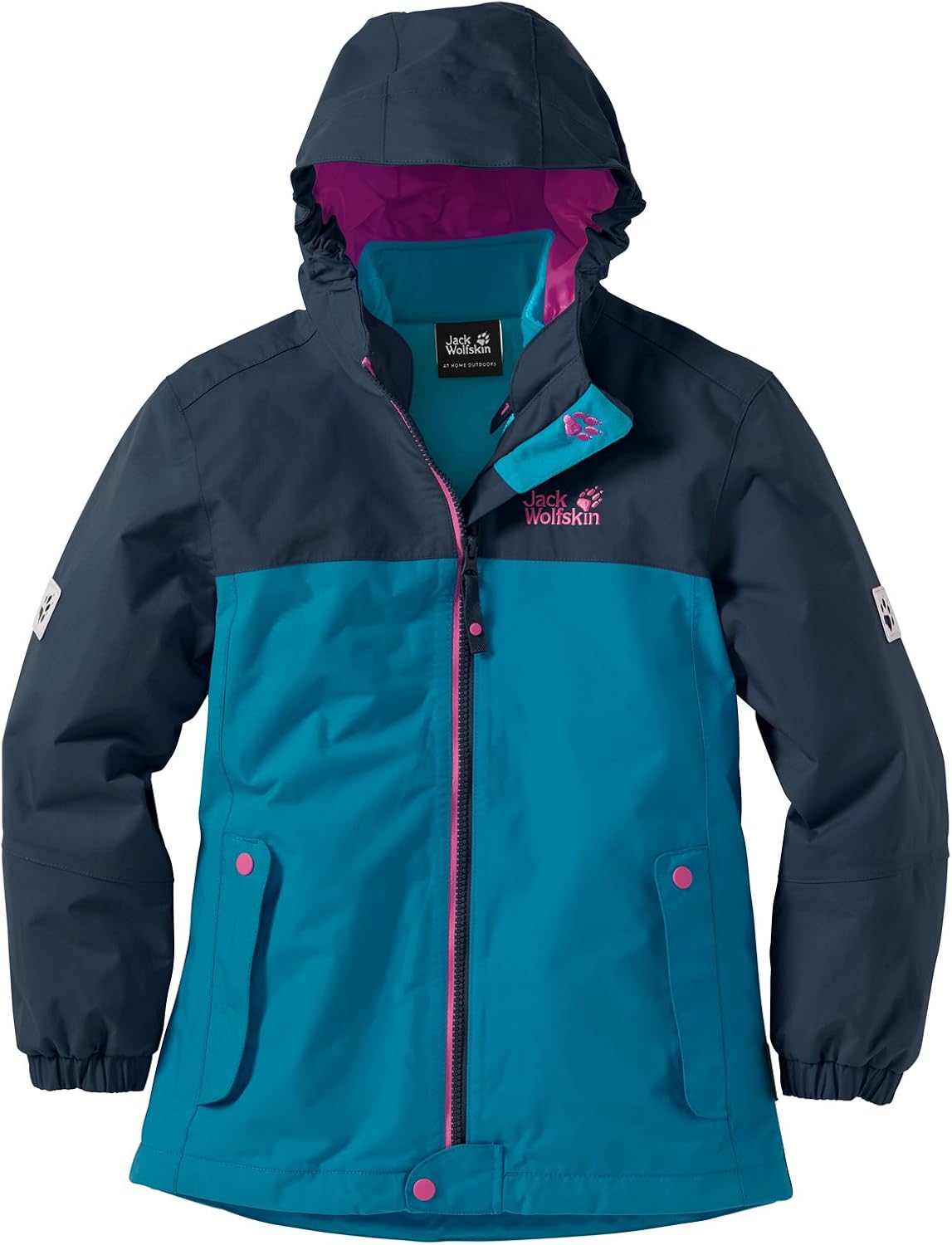 jack wolfskin girls jacket