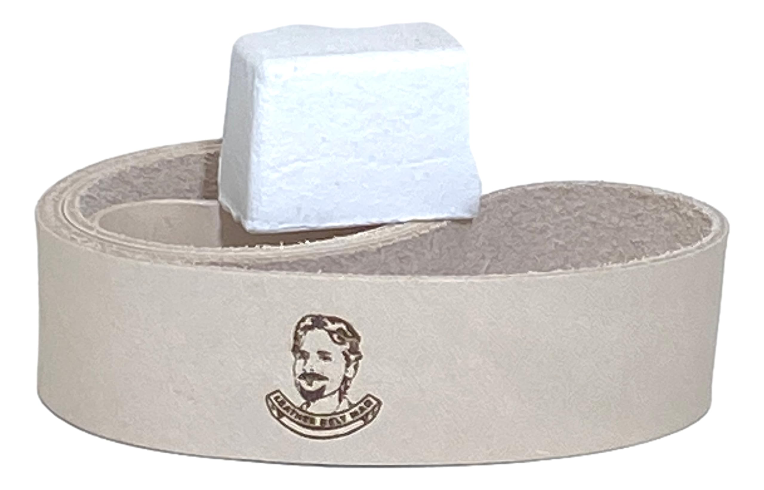 Photo 1 of 1" x 30" Leather Honing & Polishing Belt - Buffing Compound Included