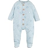 Mud Pie baby-boys Mud Pie Children's Baseball Print Sleeper