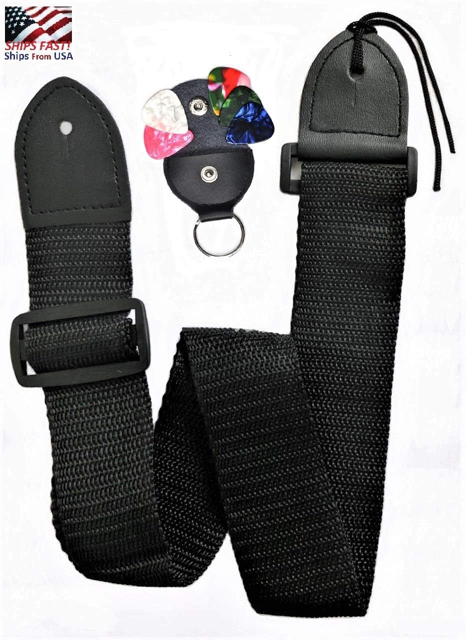 Guitar Strap For Electric/Acoustic Guitar Bass + Free Gift. For Kids And Adults. Free/Fast Shipping. From Magik Fulfillment