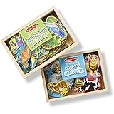 Melissa & Doug Magnetic Animals & Dinosaurs Bundle