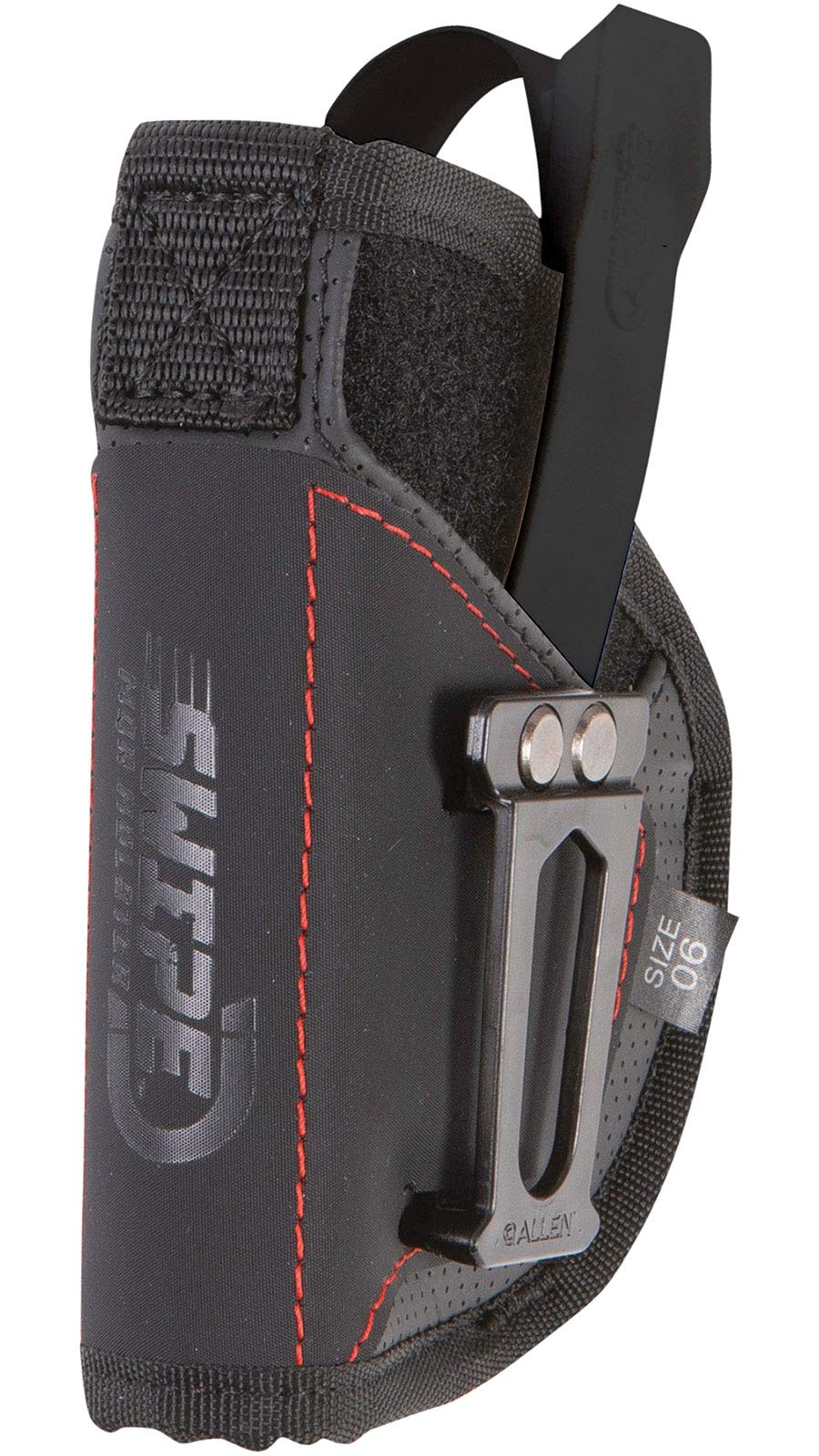 Photo 1 of Allen Company Swipe Switch Holster, Size 06 - Black, Size 06: Most 3.25 to 3.75 inch Barrel Compact Semi-Autos