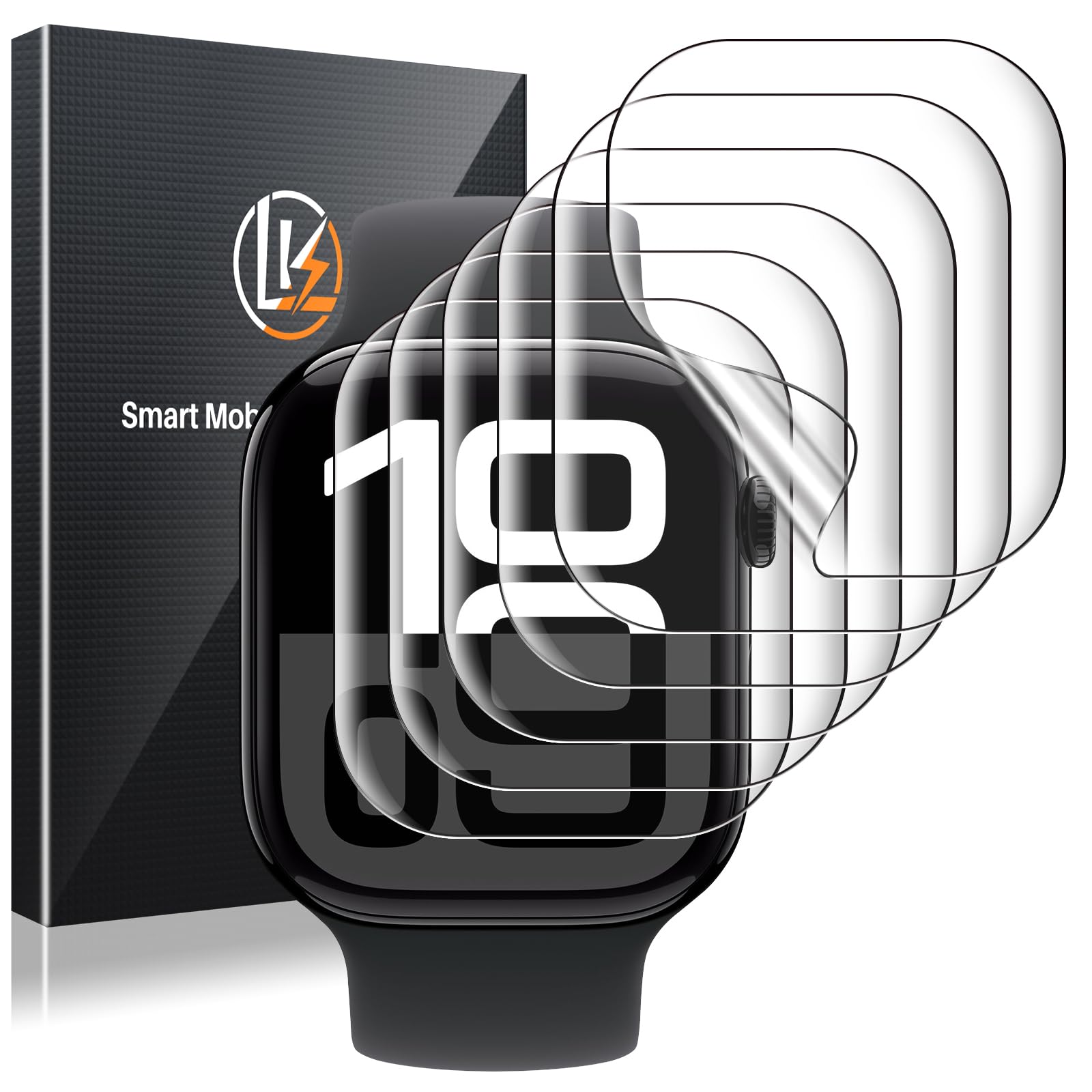 LK 6 Pack for Apple Watch Series 10 Screen