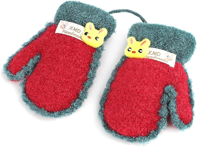 Amazon Co Jp 0 3歳 子供グローブ キッズ グローブ 手袋 フリース 裏ボア ベビーグローブ ミトン 女の子 子供 ミトングローブ 可愛い フリースグローブ 暖かい手袋 女の子 男の子 幼稚園 首紐付き ニット キッズ手袋 雪遊び 防寒グローブ 裏起毛 通園 赤ちゃん 指なし