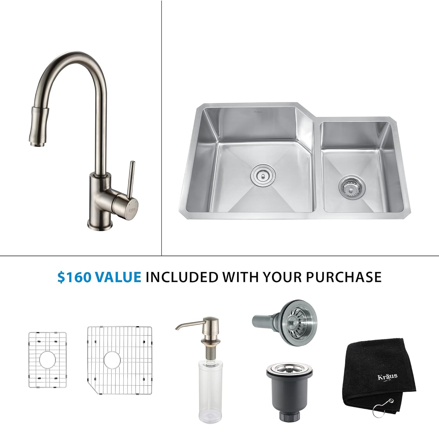 Best Kraus Thick Deck Kitchen Sink