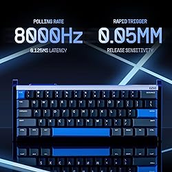 IQUNIX EZ60 Gaming Keyboard, 60% RGB Mechanical