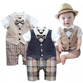 Amazon Bloomier 男の子 スーツ 子供服 ロンパーススーツ ベビー服