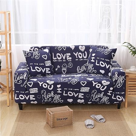 Hotniu Sofa Throws Washable Fitted Sofa Cover Stretch Couch