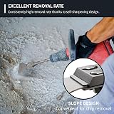 Firecore SDS Plus Floor Scraper 300x100mm Chisel Bits Adhesive Remover view 6