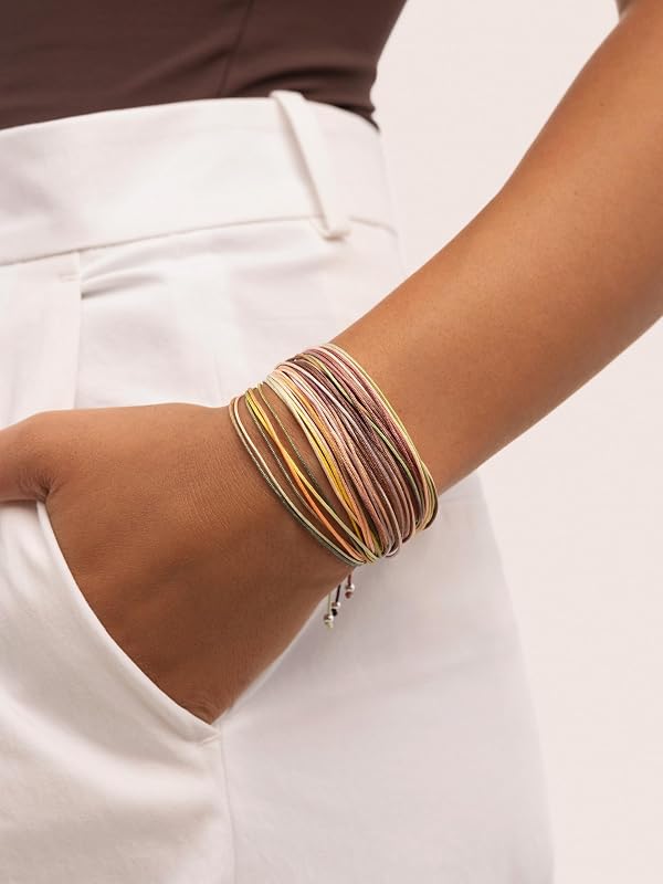Bracelet Pack 3 Forest Rainbow Acier Bijoux pour femmes