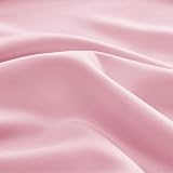 Bedsure Double Fitted Sheet Deep 16in Pocket 135x190 Pink Microfiber view 3