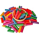 2 Cups of Rainbow Pasta Sensory Bin Filler for Sensory Table -