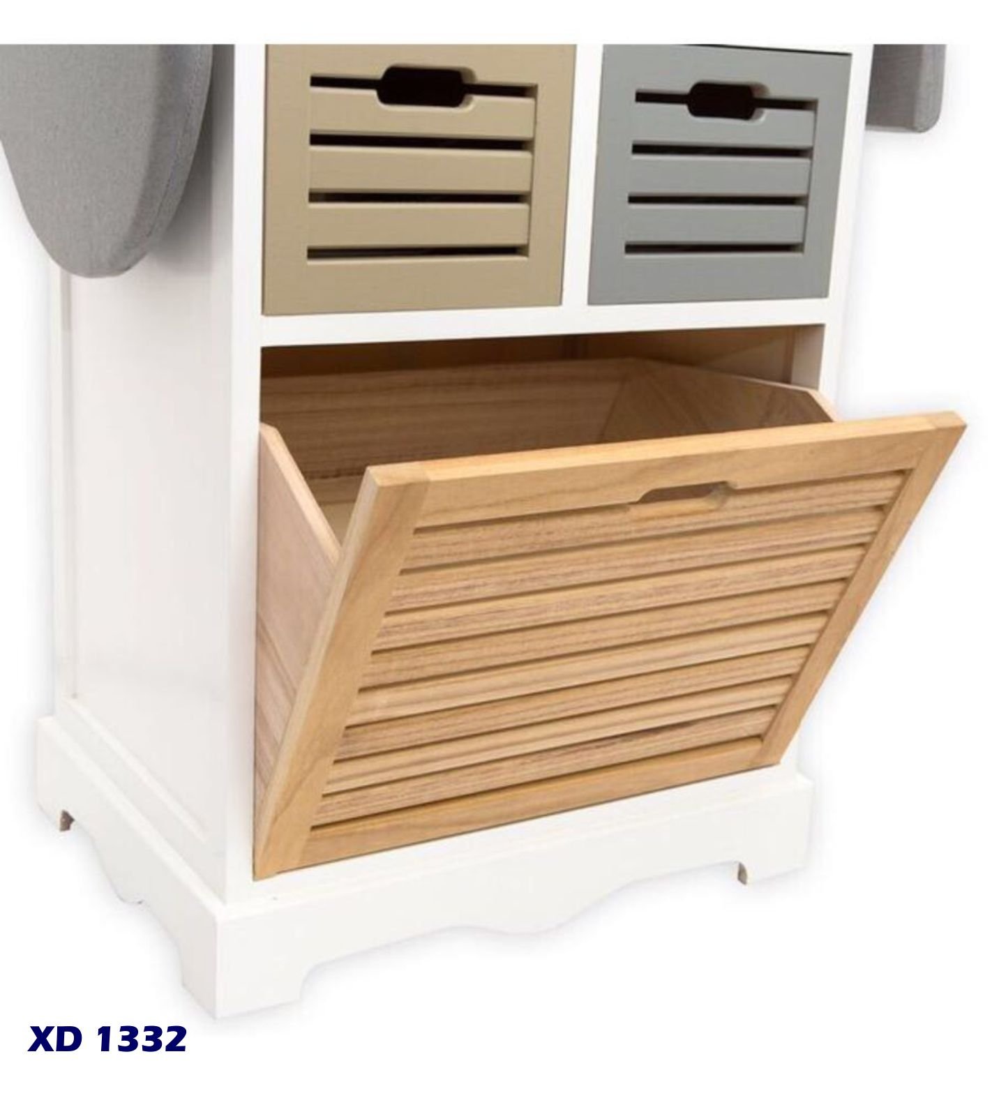 Ironing Board With Storage Cabinet Drawer Unit Folding For Laundry